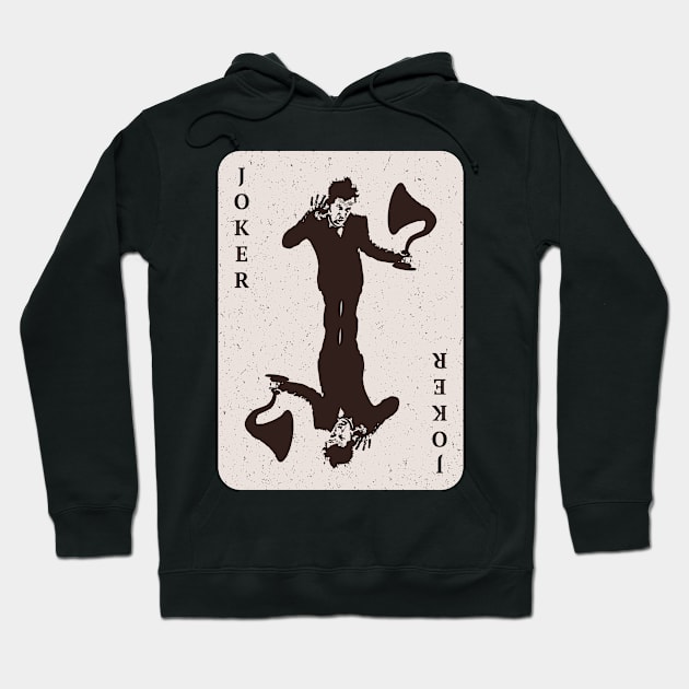 Tom Waits - Joker Hoodie by sqwear